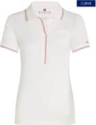 NU 20% KORTING: Tommy Hilfiger Curve Poloshirt CRV SLIM RWB TIPPING PO...