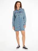 TOMMY JEANS Blousejurk ALINE LS DRESS CH6119 EXT