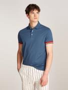 NU 20% KORTING: Tommy Hilfiger Poloshirt INTERLOCK SLEEVE DETAIL REG P...