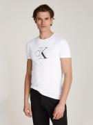 NU 20% KORTING: Calvin Klein T-shirt OUTLINE MONOLOGO TEE