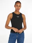 NU 20% KORTING: TOMMY JEANS Tanktop TJW SLM ESSENTIAL LOGO 1TANK EXT