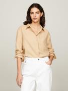 Tommy Hilfiger Overhemdblouse LINEN EASY FIT LS SHIRT