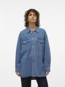 NU 20% KORTING: Vero Moda Jeans blouse VMNAYA OVERSIZED DENIM SHIRT MI...