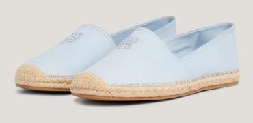 NU 20% KORTING: Tommy Hilfiger Espadrilles EMBROIDERED FLAT ESPADRILLE