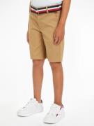 NU 20% KORTING: Tommy Hilfiger Chino-short WOVEN BELTED SHORTS Kindere...