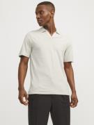 NU 20% KORTING: Jack & Jones Poloshirt JJESUMMER LINEN POLO SS LN