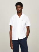 Tommy Hilfiger Overhemd met korte mouwen SEERSUCKER SOLID SHIRT