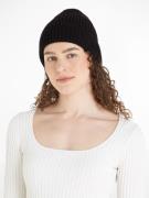 NU 20% KORTING: Calvin Klein Beanie CK EMBROIDERY COTTON RIB BEANIE