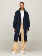 NU 20% KORTING: Tommy Hilfiger Trenchcoat TENCEL BLEND FLUID TRENCH