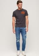 NU 20% KORTING: Superdry T-shirt VINTAGE ATHLETIC CHEST S/S TEE