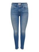 Only Skinny fit jeans ONLBLUSH MID SK LONGER ANK SLIT TAI328