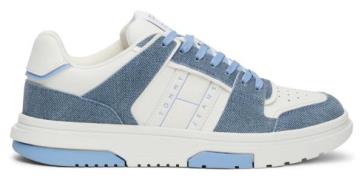 NU 20% KORTING: TOMMY JEANS Plateausneakers THE BROOKLYN DENIM LEATHER