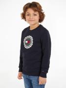 NU 20% KORTING: Tommy Hilfiger Sweatshirt STAMP EMBROIDERY REG SWEATSH...