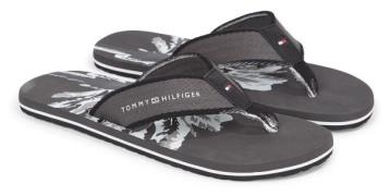 NU 20% KORTING: Tommy Hilfiger Teenslippers HILFIGER PALM PRINT BEACH ...