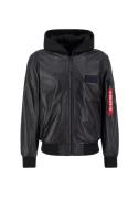 NU 20% KORTING: Alpha Industries Leren jack Alpha Industries Men - Lea...