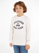 Tommy Hilfiger Sweatshirt MONOTYPE FLOCK REG SWEATSHIRT