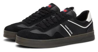 NU 20% KORTING: TOMMY JEANS Plateausneakers TJM LEATHER RETRO CUPSOLE