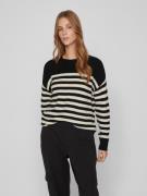 NU 20% KORTING: Vila Trui met ronde hals VIRIL RIB STRIPE L/S KNIT TOP...