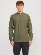 Jack & Jones Overhemd met lange mouwen JJESUMMER TUNIC LINEN BLEND SHI...