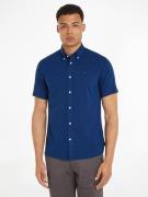 Tommy Hilfiger Overhemd met korte mouwen W-CO/LI FAKE SOLID RF SHIRT