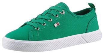 NU 20% KORTING: Tommy Hilfiger Plateausneakers VULC CANVAS SNEAKER