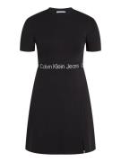 NU 20% KORTING: Calvin Klein Jeans Plus Skaterjurk PLUS TAPE MILANO SS...