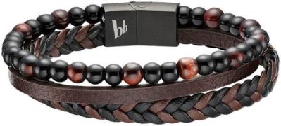 NU 20% KORTING: Bruno Banani Leren armband Sieraad cadeau armband, B40...