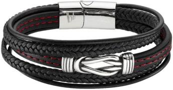 NU 20% KORTING: Bruno Banani Leren armband Sieraad cadeau armband knoo...