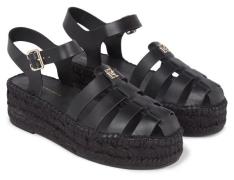 NU 20% KORTING: Tommy Hilfiger Sandalen TH AUTHENTIC LEATHER ESPADRILL...