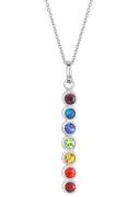 Firetti Ketting met hanger Sieraad Geschenk, Chakra met kristalsteen (...