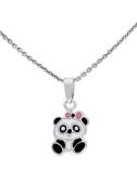 Firetti Ketting met hanger Sieraad Geschenk, Panda met zirkoon (synthe...