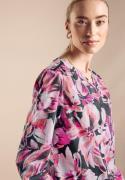 STREET ONE Blouse met lange mouwen met gehaakte details