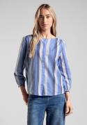 NU 20% KORTING: STREET ONE Blouse met lange mouwen met strepen