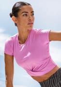 active by Lascana T-shirt -Sportshirt in wikkellook