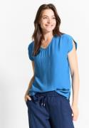 NU 20% KORTING: Cecil Blouse met korte mouwen met splitjes