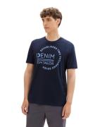 NU 20% KORTING: Tom Tailor Denim T-shirt met logoprint