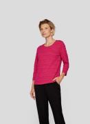 NU 20% KORTING: Rabe Shirt met 3/4 mouwen in krinkel-look