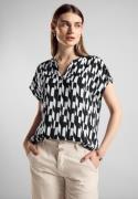 NU 20% KORTING: STREET ONE Gedessineerde blouse met grafisch patroon