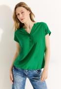 NU 20% KORTING: Cecil Blouse met korte mouwen met elastische band