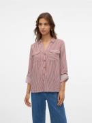 NU 20% KORTING: Vero Moda Overhemdblouse VMBUMPY L/S SHIRT NEW WVN GA ...