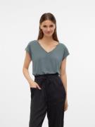 NU 20% KORTING: Vero Moda Shirt met V-hals VMFILLI SS V-NECK TEE GA NO...