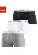 Calvin Klein Hipster met witte weefband (3 stuks)