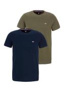 Tommy Jeans Plus T-shirt TJM XSLIM 2PACK JERSEY TEE EXT (set, 2-delig)