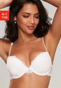 NU 20% KORTING: Lascana Push-up-bh met elegante kralendetails, sexy de...