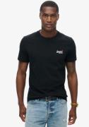 Superdry Shirt met ronde hals Organic Cotton Essential Logo T-Shirt