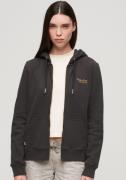 Superdry Capuchonsweatvest ESSENTIAL LOGO ZIP HOODIE