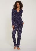 NU 20% KORTING: s.Oliver RED LABEL Beachwear Pyjama in klassieke stijl...