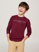 Tommy Hilfiger Shirt met lange mouwen ESSENTIAL TEE L/S met een logo-o...