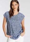 NU 20% KORTING: Tamaris Shirtblouse met een afgeronde zoom