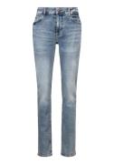 Boss Orange Slim fit jeans Delaware BC-C met leren badge